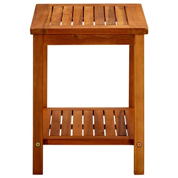 Tavolino Da Salotto 50x35x45 Cm In Legno Massello Di Acacia - Image 3