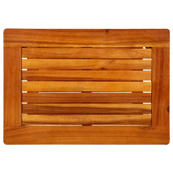 Tavolino Da Salotto 50x35x45 Cm In Legno Massello Di Acacia - Image 4