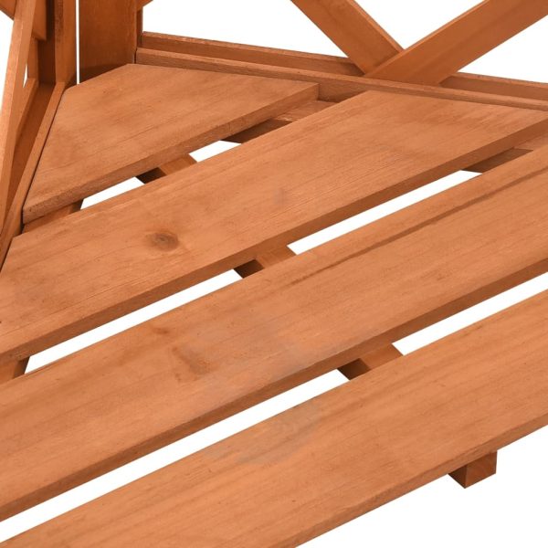 Graticcio Angolare 50x50x145 Cm In Legno Massello Di Abete - Image 6