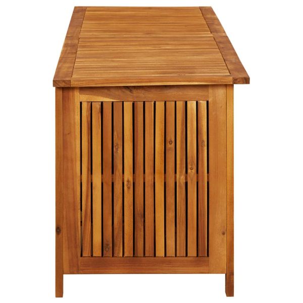 Contenitore Da Giardino 175x50x58cm In Legno Massello Di Acacia - Image 5
