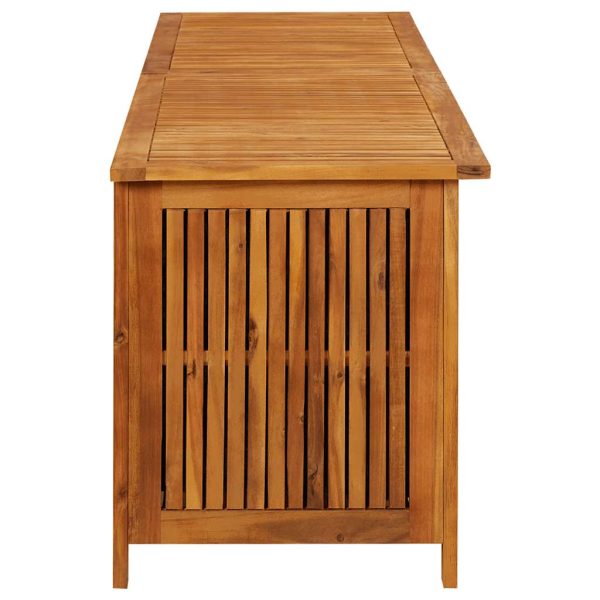Contenitore Da Giardino 200x50x58cm In Legno Massello Di Acacia - Image 5