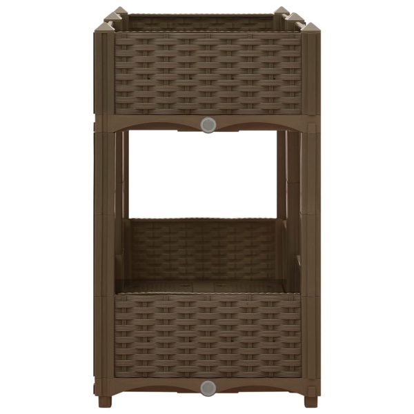Fioriera Rialzata 80x40x71 Cm In Polipropilene - Image 4