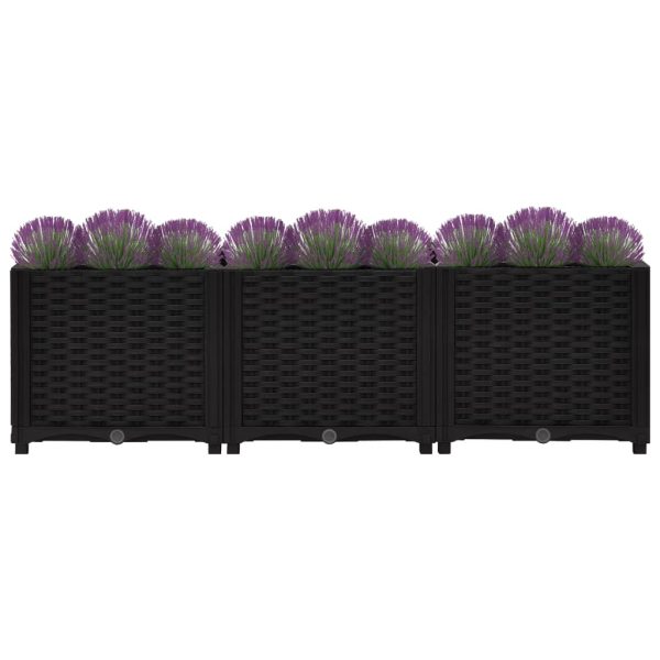 Fioriera Rialzata 120x40x38 Cm In Polipropilene - Image 3