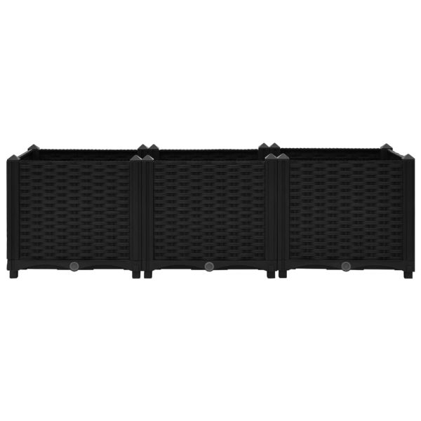 Fioriera Rialzata 120x40x38 Cm In Polipropilene - Image 4