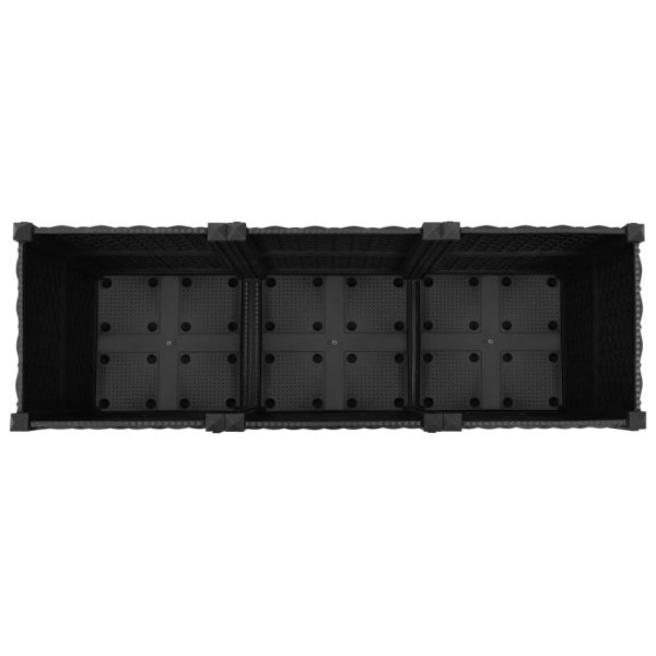 Fioriera Rialzata 120x40x38 Cm In Polipropilene - Image 6