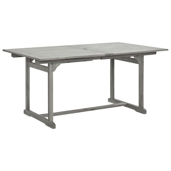 Tavolo Da Pranzo Per Esterni (160-240)x100x75cm Massello Acacia - Image 3
