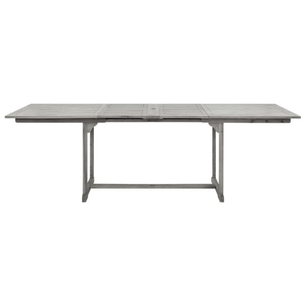 Tavolo Da Pranzo Per Esterni (160-240)x100x75cm Massello Acacia - Image 5