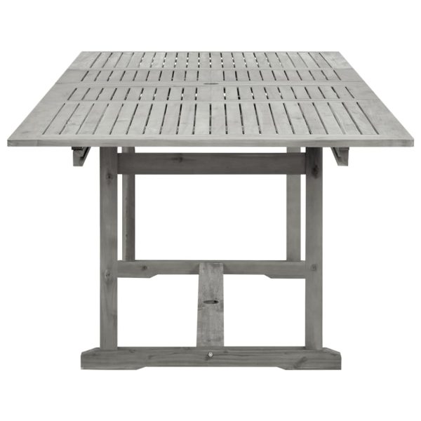 Tavolo Da Pranzo Per Esterni (160-240)x100x75cm Massello Acacia - Image 6