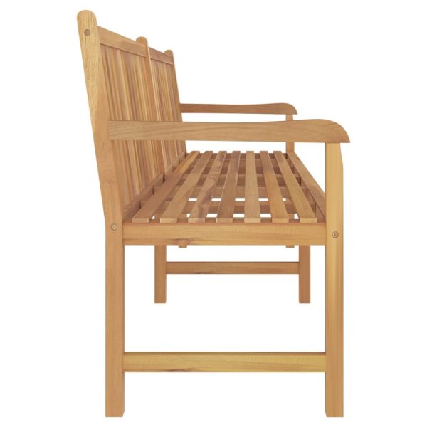 Panca Da Giardino 228 Cm In Legno Massello Di Teak - Image 3