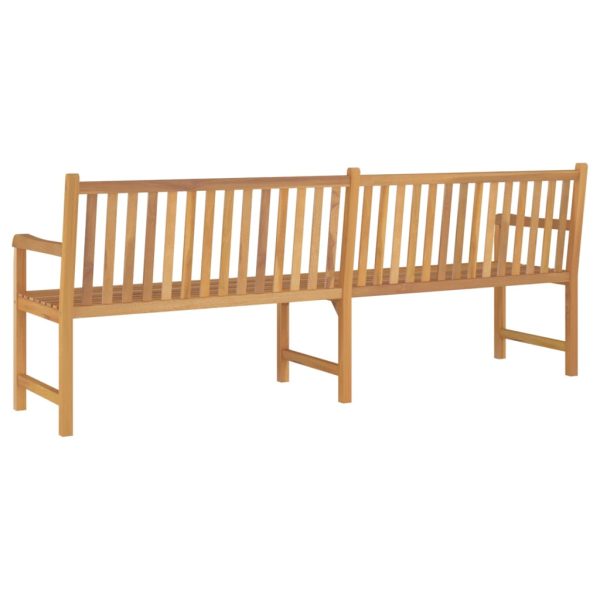 Panca Da Giardino 228 Cm In Legno Massello Di Teak - Image 4