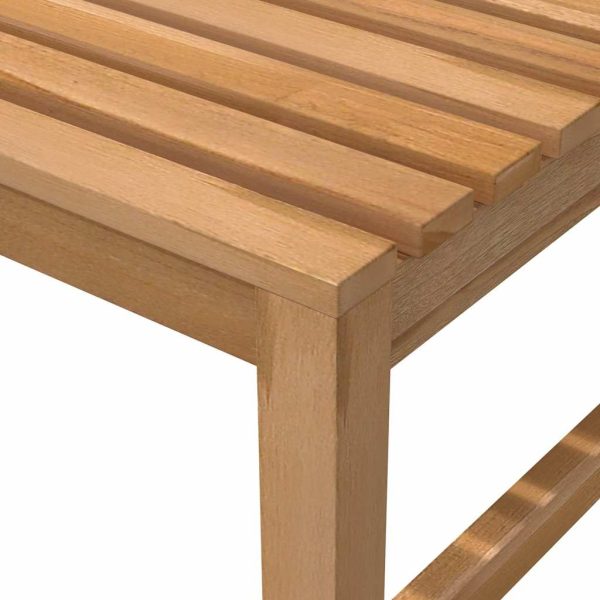 Panchina Da Giardino 150 Cm In Legno Massello Di Teak - Image 6