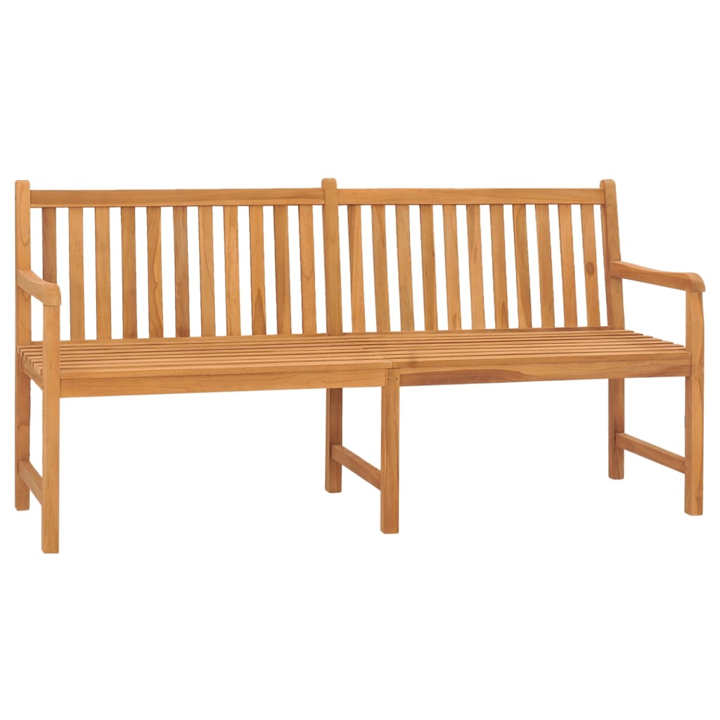 Panchina Da Giardino 180 Cm In Legno Massello Di Teak