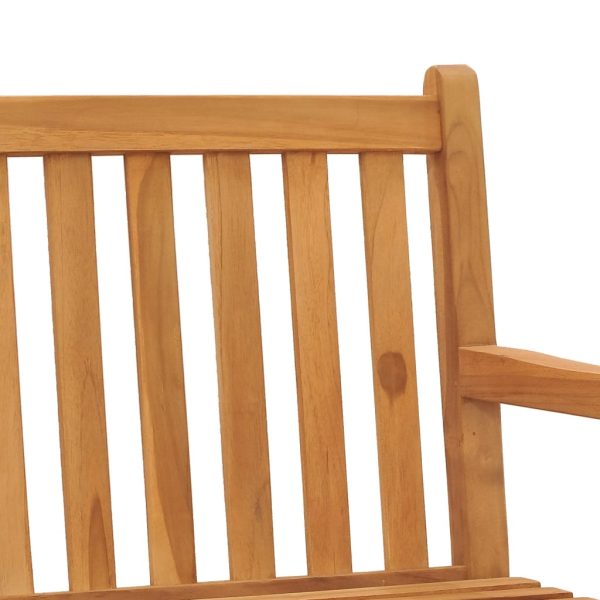 Panchina Da Giardino 180 Cm In Legno Massello Di Teak - Image 6