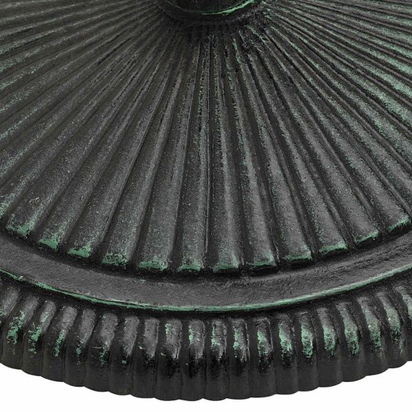 Base Per Ombrellone Verde 45x45x30 Cm In Ghisa - Image 6