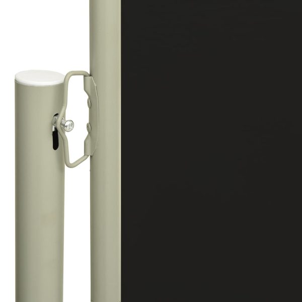 Tenda Laterale Retrattile Per Patio 140x300 Cm Nera - Image 3