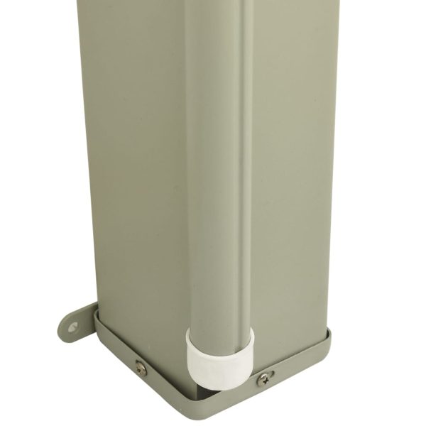 Tenda Laterale Retrattile Per Patio 140x600 Cm Rossa - Image 5