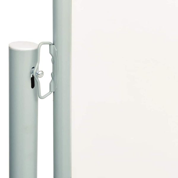 Tenda Laterale Retrattile Per Patio 220x600 Cm Crema - Image 3