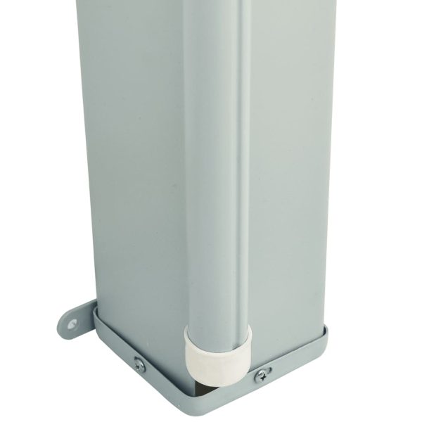 Tenda Laterale Retrattile Per Patio 220x600 Cm Rossa - Image 5