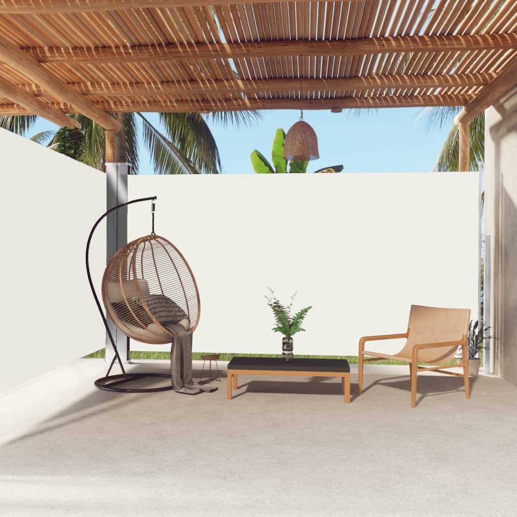 Tenda Da Sole Laterale Retrattile Crema 200x600 cm