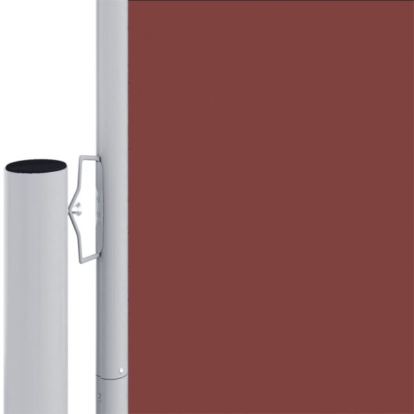 Tenda Laterale Retrattile Marrone 160x1000 cm - Image 3