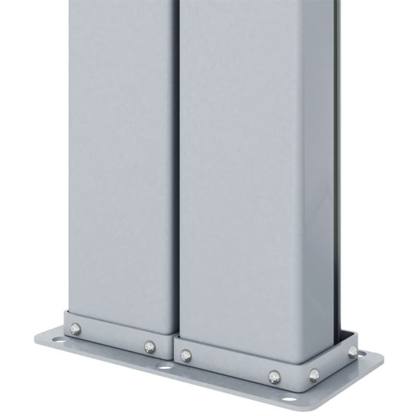 Tenda Laterale Retrattile Marrone 160x1000 cm - Image 6