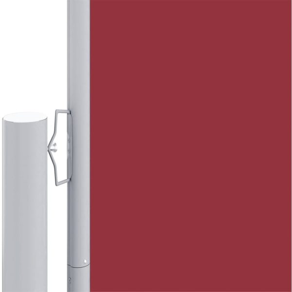 Tenda Laterale Retrattile Rossa 160x1000 cm - Image 3