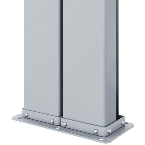Tenda Laterale Retrattile Nera 117x1200 cm - Image 6