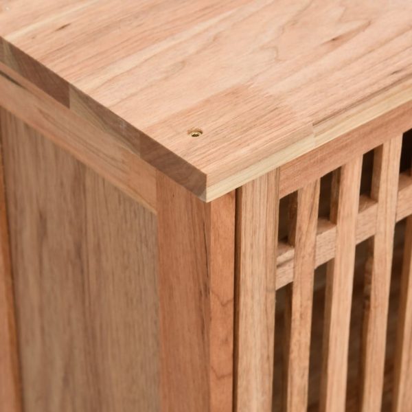 Set Mobili Da Bagno 3pz In Legno Massello Di Noce - Image 5