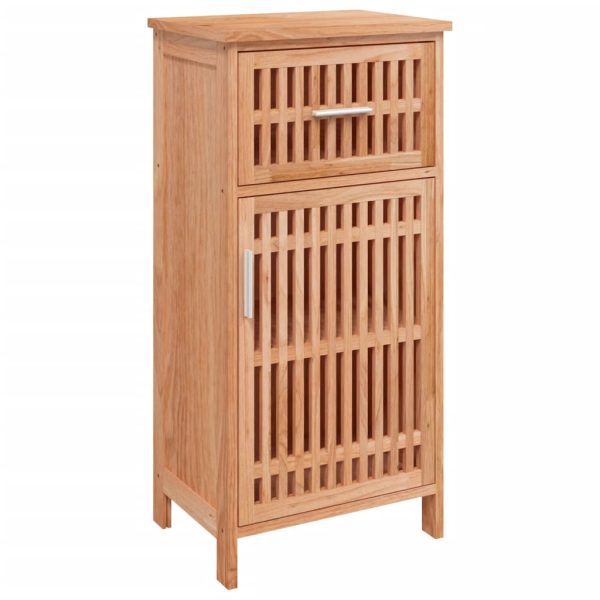 Set Mobili Da Bagno 3pz In Legno Massello Di Noce - Image 6