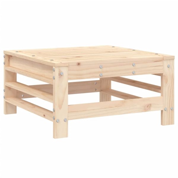 Set Salotto Da Giardino 7 Pz In Legno Massello Di Pino - Image 6