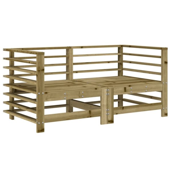Set Salotto Da Giardino 6 Pz In Legno Impregnato Di Pino - Image 3