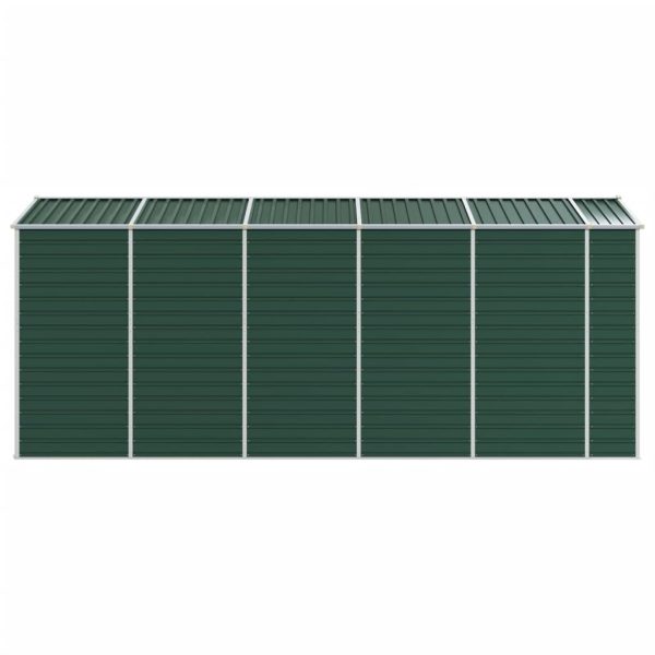 Capanno Da Giardino Verde 191x470x198 Cm In Acciaio Zincato - Image 6