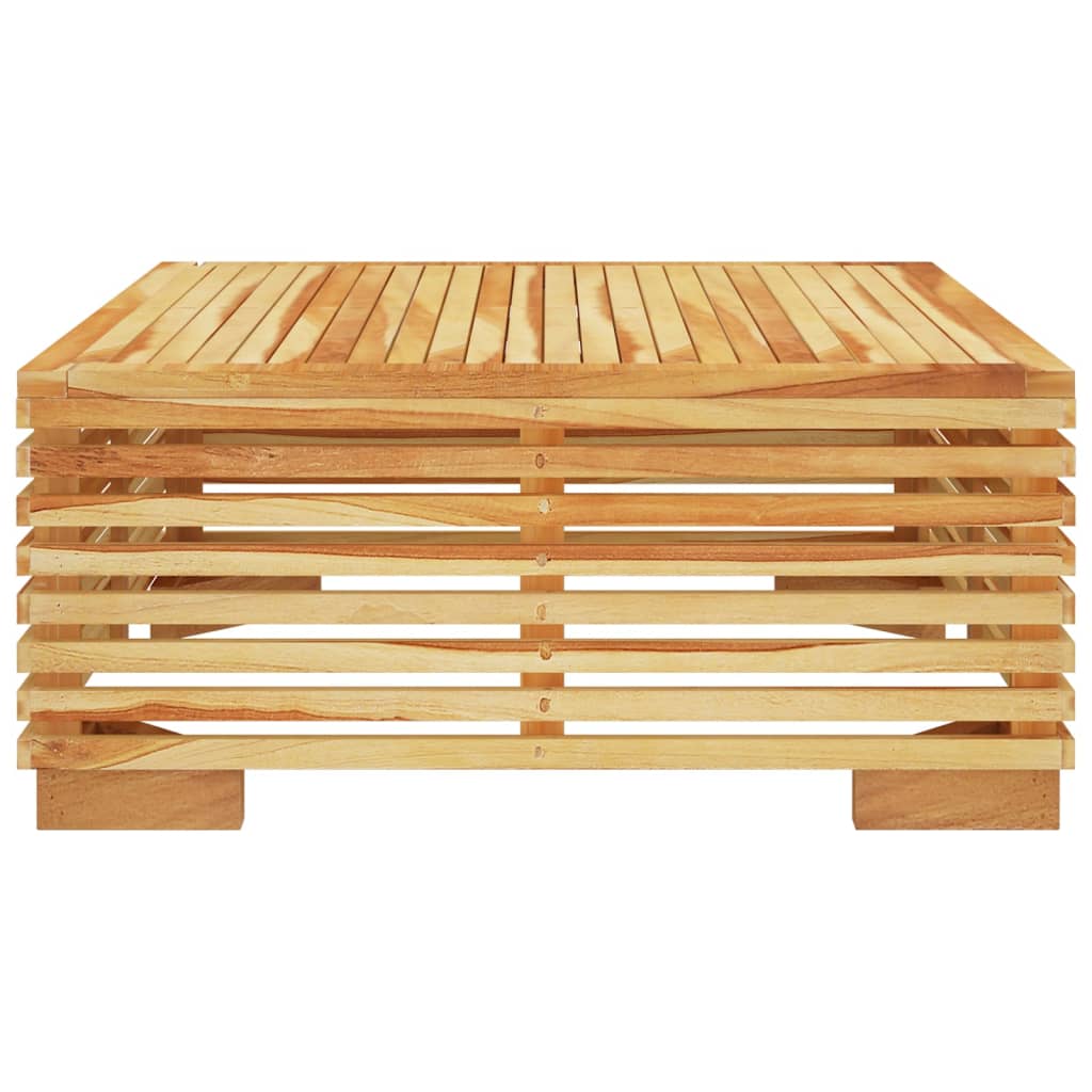 Tavolino Da Giardino 69,5x69,5x31 Cm In Legno Massello Di Teak - Image 4
