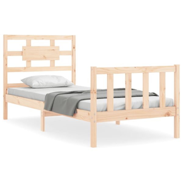 Giroletto Senza Materasso 90x200 Cm In Legno Massello Di Pino - Image 2
