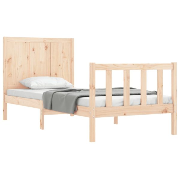 Giroletto Senza Materasso 100x200 Cm In Legno Massello Di Pino - Image 3
