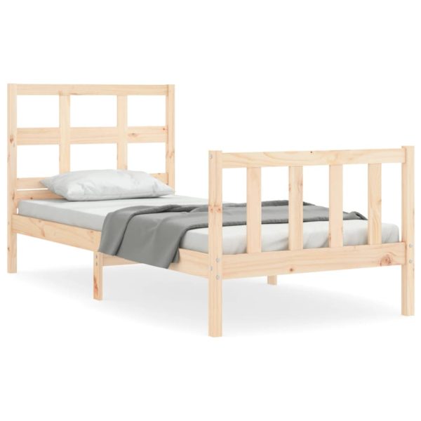 Giroletto Senza Materasso 90x200 Cm In Legno Massello Di Pino - Image 2