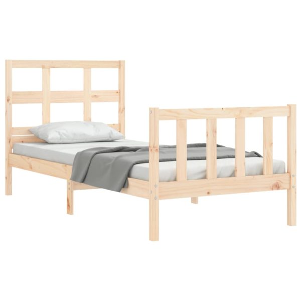 Giroletto Senza Materasso 90x200 Cm In Legno Massello Di Pino - Image 4