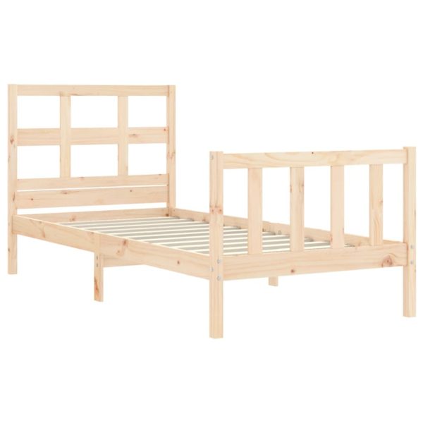 Giroletto Senza Materasso 90x200 Cm In Legno Massello Di Pino - Image 5