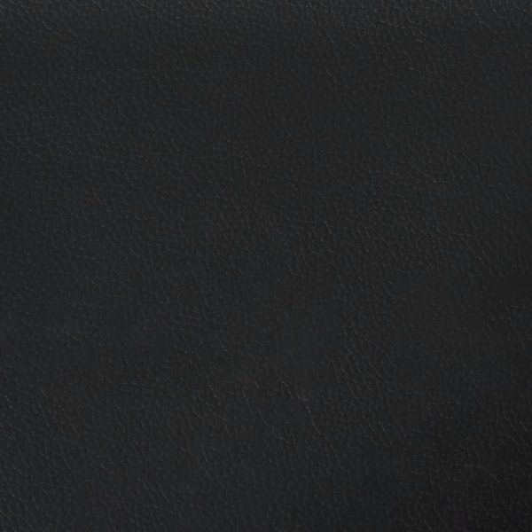 Set Di Divani 2 Pz Con Cuscini Nero In Similpelle - Image 6