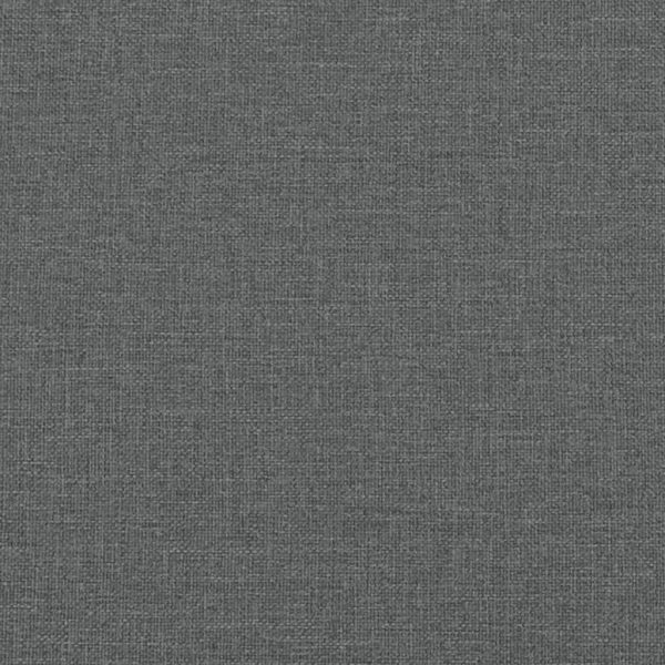 Set Di Divani 2 Pz Con Cuscini Grigio Scuro In Tessuto - Image 6