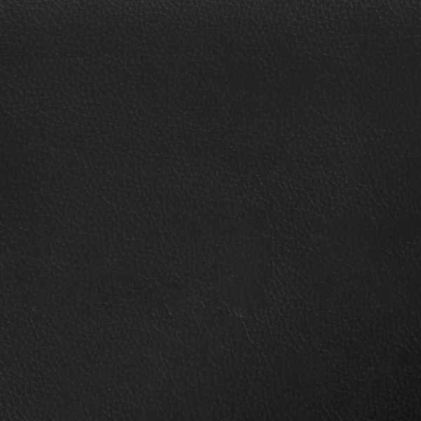 Set Di Divani 2 Pz Con Cuscini Nero In Similpelle - Image 6