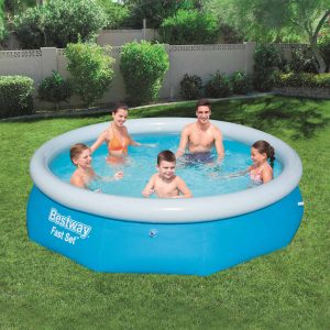 Bestway Piscina Gonfiabile Rotonda Fast Set 305x76 Cm 57266