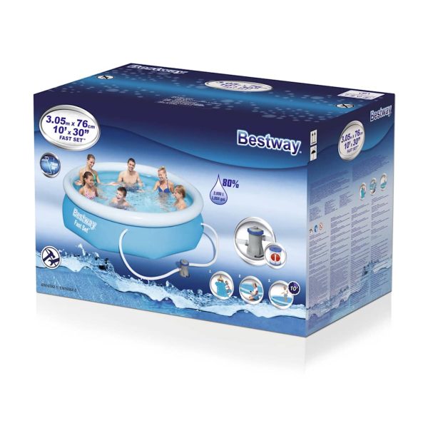 Bestway Set Piscina Fast Set 305x76 Cm 57270 - Image 6