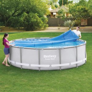 Bestway Copertura Solare Per Piscina Flowclear 427 cm