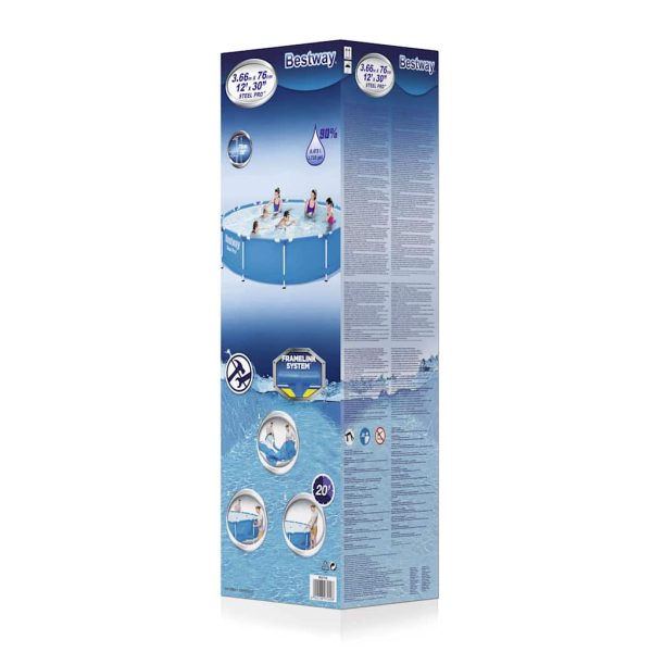 Bestway Telaio Piscina Steel Pro 366x76 cm - Image 3