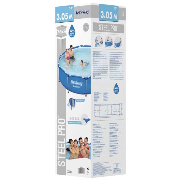 Bestway Piscina Steel Pro 305x76 cm - Image 3