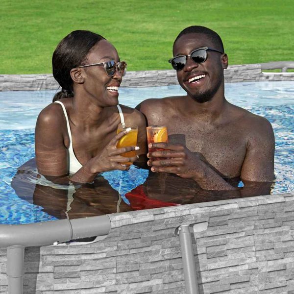 Bestway Set Piscina Power Steel 427x250x100 cm - Image 4