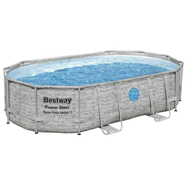 Bestway Set Piscina Power Steel 488x305x107 cm - Image 3