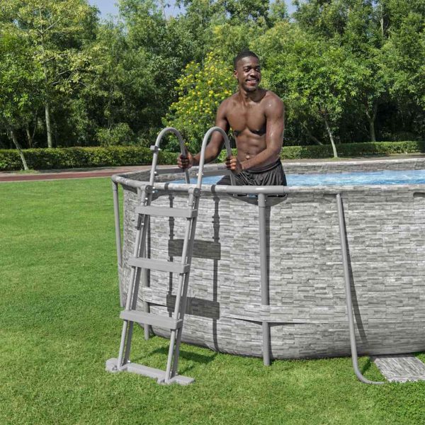 Bestway Set Piscina Power Steel 488x305x107 cm - Image 4