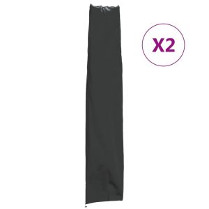 Coperture Per Ombrellone 2 Pz 170x28/32 Cm 420d Tessuto Oxford